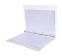 OSALADI Recharge A4 pour Agenda à Feuilles Mobiles - 40 Feuilles Double Face Détachables 21 X 28,5 Cm en Papier Vierge Antiadhésif - Recharges pour Cahiers, Intercalaires et Inserts