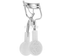 OSALADI Recourbe-cils Professionnel à Large Ouverture Argenté Strass, Mini Recourbe-yeux Léger et Portable, Outil de Maquillage pour Cils Courbés et Fixation Solide, Présent, Usage Voyage