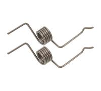 OSALADI Ressorts de Porte de Réfrigérateur en Acier Inoxydable Lot de 2 Pièces 13-106-5 Tours Remplacement Charnières Verticales pour Portes de Congélateur et Réfrigérateur