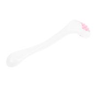 OSALADI Rouleau Facial en Silicone Rose pour Visage et Yeux, Masseur Portable, Outil de Beauté Raffermissant, Roll-on de Massage Doux, Accessoire Soins Peau Anti-rides, Usage Quotidien