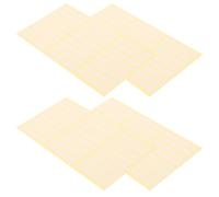 OSALADI Ruban Adhésif Double Face pour Présentoir à Ongles 4 Feuilles de 24 Bandes Chacune Adhésif Fort pour Nail Art Fournitures pour Manucure Présentation et Rangement D’Ongles