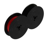 OSALADI Ruban de Machine à Écrire Bicolore Noir et Rouge, Compatible avec Modèles Anciens de Typewriters, 3 Trous, Remplacement Précis, Encre Solide pour Usage Bureautique Professionnel