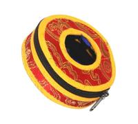 OSALADI Sacoche de Rangement en Polyester pour Porte-cymbale Tibétain Surface Lisse et Fermeture Éclair, pour Contemplation et Transport Sécurisé Plusieurs styles