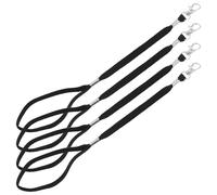 OSALADI Sangles de Poignet avec Design Détachable en Polyester pour Moufles de Ski 4 Pièces et Fonction Anti-Perte pour Sports d'hiver en Extérieur