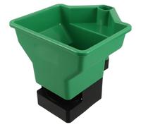 OSALADI Semoir de Jardin Compact, Outil de Plantation de Fleurs et Carottes, Épandeur Manuel Rotatif en Plastique Vert, Portable, Léger, pour Jardinage et Entretien de Pelouse