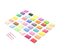 OSALADI Set Argile Polymère Couleurs Garçon Fille Kit DIY Modelage Pâte Auto Durcissante avec Outils Sécurité pour Sculpture Garçon Fille Cadeau