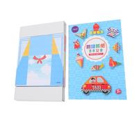 OSALADI Set Origami Coloré pour Garçon Fille Artisanat Diy Éducatif avec Motifs Amusants Pliage Facile et Créatif pour Âges