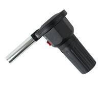 OSALADI Souffleur de Feu Électrique Portable en Abs et Aluminium, Souffleur de Barbecue Extérieur Léger 1 Pc, Outil de Soufflage pour Barbecue et Camping, Allume-feu Rapide pour Grillades