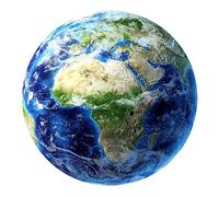 OSALADI Sticker Mural Carte D'afrique 3d Autocollant de Sol Antidérapant Pvc Imperméable Décoration Intérieure Salon Chambre Autocollant Décoratif Solide