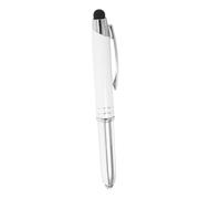 OSALADI Stylo À Bille Capacitif À Pointe Fine en Métal Blanc