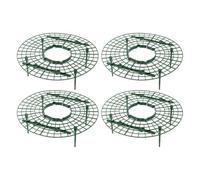 OSALADI Support à Fraisiers Vert en Plastique, Lot de 4 pour Balcon