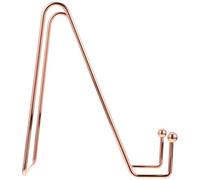 OSALADI Support de Cadre Métallique en Fer pour Affichage de Magazines et Menus, Présentoir Élégant Doré pour Maison et Salle à Manger