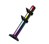 OSALADI Support De Carte Graphique Réglable Antidérapant pour Pc Accessoire Informatique Argb Support Gpu Renforcé Fonctionnement Stable Compatible Boîtier D'ordinateur Couleur Noire