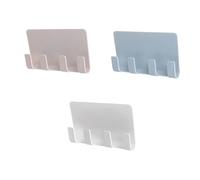OSALADI Support de Chargement de téléphone Cuisine Support de téléphone Portable Support de Charge de téléphone Mural Support de Rangement 4 Aucune Trace étagère de Rangement
