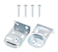 OSALADI Support de Fixation en Fer pour Stores Enrouleurs, Pièce de Rechange Carrée, Kit de Réparation Solide pour Accessoires Rideaux D’intérieur, Installation Facile, Usage Domestique