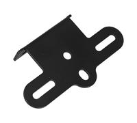 OSALADI Support de Réflecteur Arrière Fixation Polyvalente en Alliage D'aluminium Noir Résistant aux Intempéries pour Porte-Bagages Vélo pour Balades Nocturnes