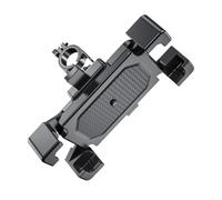 OSALADI Support de Téléphone pour Moto et Vélo, Fixation sur Guidon, Matériau Robuste, Compatible Smartphone, Usage Extérieur pour Navigation et Cyclisme, Support Portable Étanche