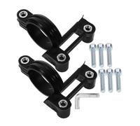 OSALADI Support pour garde-boue de trottinette électrique, 1 paire en plastique et métal, montage avec vis, convient tube diamètre 36mm, protection contre l’eau, adapté pour