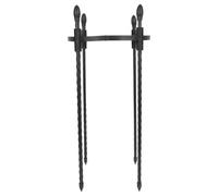 OSALADI Support pour Plantes Grimpantes en Pot 8 Mm, Cage Ronde 20 Cm de Diamètre X 40 Cm de Hauteur, Support pour Fleurs et Tuteur Jardin Extérieur, Treillis Végétal Pratique et