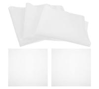 OSALADI Tapis de Séchage Alimentaire en Silicone Blanc Non Adhérent Résistant Haute Température 5 Pièces Carré pour Déshydrateur de Fruits et Légumes