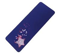 OSALADI Tapis de Souris Antidérapant Large avec Motif Étoilé pour Bureau et Gaming Surface Imprimée Colorée et Robuste