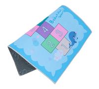 OSALADI Tapis Sol Mousse pour Chambre Garçon et Filles Garçons Filles Antidérapant Décoratif Jeux de Marelle et Chiffres Velours Crystal