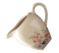 OSALADI Tasse Distributeur de Thé en Céramique 200 Ml Anse Pichet à Thé Résistant la Chaleur Kung Fu Accessoire Peinture Manuel