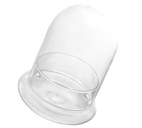 OSALADI Terrarium en Verre Transparent Cloche Dôme, Support pour Plantes de Bureau, Accessoire Jardinage Intérieur, Contenant Décoratif et Robuste