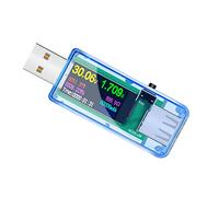 OSALADI Testeur Usb De Tension Capacité Avec Écran Lcd Compteur Énergétique Portable Pour Chargeurs Et Appareils Usb