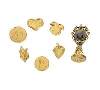 OSALADI Tête de Sceau de Cire Vintage en Métal Alliage Motif Traditionnel Format Unique pour Sceller Enveloppes et Invitations Mariage Tampon à Embosser Décoratif Accessoires