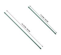 OSALADI Tuteurs pour Plantes de Jardin 10 Pcs 40 CM 10 Pcs 30 CM en Plastique avec Clips et Connecteurs Système de Support Stable pour Fleurs Intérieur et Extérieur pour Jardinage et