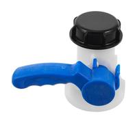 OSALADI Vanne à Filetage Fin Ibc Adaptateur pour Cuve Ibc Dn50 Plastique Anti-fuite Entretien Facile pour Fût et Réservoir D’eau en Chimique