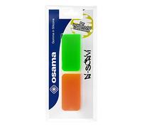 Osama - Gomme à Effacer en Silicone, Pack de 2 Pièces, Idéal comme Effaceur Encre Stylo Effacables et Stylo Gel - Kit Gommes Colorées pour Papeterie Enfants, Fourniture Scolaire et Bureau, 6 Couleurs