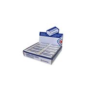 Osama - Gomme Blanche, Lot 20 Pièces, Boîte Idéal pour Papeterie et Fourniture Scolaire et Bureau - Pour Crayon Papier pour Pellicule et d'autres Surfaces, Effaceur avec Finition Nette et Précise