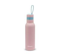 Osama - Gourde Isotherme 500 ML INOX Antibactérienne - Bouteille Isotherme Idéale comme Gourde Enfant, Gourde Sport et Travail, 24h Cold et 12h Hot, Hermétique et Antidérapant, 8x8x24, Rose/Pétrole