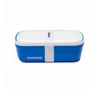 OSAMA Pantone™ Boîte à lunch style bento avec cloison intérieure. Idéal pour le bureau ou l'école. 12x7x20,7 - Bleu