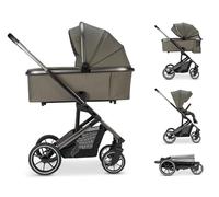 Osann Poussette combinée Juntos avec nacelle, siège sport, capote de pluie - Teck