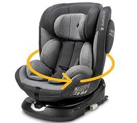 Osann Swift360 S i-Size Siège enfant rotatif à 360 °, Reboarder 76-150 cm (environ 9-36 kg) Gris