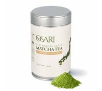 OSARI Matcha Cérémoniel 80 g - Première Récolte de Kagoshima, Japon - 100% Pur Matcha Japonais - Moulu sur Pierre et Testé en Laboratoire - Umami Doux