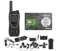 OSAT Iridium 9575 Extreme Téléphone Satellite et Carte SIM prépayée avec Moyen-Orient et Afrique 500 Minutes / 365 Jours de validité - Voix, Messagerie Texte SMS Couverture Mondiale