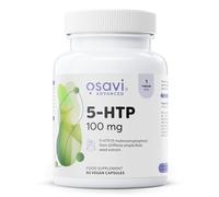 Osavi 5-HTP 100 mg - 60 Gélules Végétales | Extrait de graines de Griffonia simplicifolia | Standardisé à 30% 5-Hydroxytryptophane | Précurseur naturel de la sérotonine | Clean Label