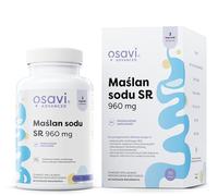 Osavi Butyrate de sodium SR, 960mg - 60 Capsules Vegan | Butyran de sodium microencapsulé | Haute teneur en acide butyrique | Inodore et insipide | Vegan, sans gluten, sans soja, sans OGM
