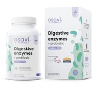 Osavi Enzymes Digestives + Probiotique - 120 Gélules Végétales | DigeZyme® + LactoSpore® | 7 enzymes digestives avec papaïne & bromélaïne | Ingrédients validés cliniquement | Clean Label