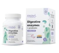 Osavi Enzymes Digestives + Probiotique - 60 Gélules Végétales | DigeZyme® + LactoSpore® | 7 enzymes digestives avec papaïne & bromélaïne | Ingrédients validés cliniquement | Clean Label