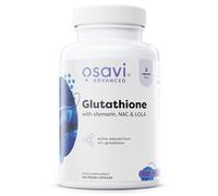 Osavi Glutathion avec NAC, Silymarine & LOLA - 120 Gélules Véganes | L-glutathion réduit (GSH) | Extrait de chardon-marie 80% silymarine | Soutient le foie