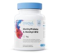 Osavi Methylfolate & Methyl-B12 - 60 vegan caps | Formes actives et méthylées de folate et B12 | Soutient le système immunitaire, les fonctions psychiques et réduit la fatigue