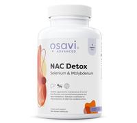 Osavi NAC Detox, Sélénium & Molybdène - 120 vegan caps | Soutient la fonction hépatique | Avec NAC, chardon-Marie, Sélénium SeLECT®, Molybdène et Choline