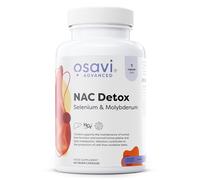 Osavi NAC Detox, Sélénium & Molybdène - 60 vegan caps | Soutient la fonction hépatique | Avec NAC, chardon-Marie, Sélénium SeLECT®, Molybdène et Choline