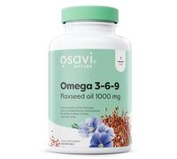 Osavi Omega 3-6-9 Flaxseed Oil, 1000mg - 120 softgels