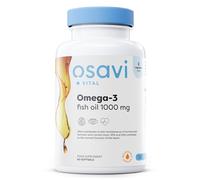 Osavi Omega-3 Fish Oil Molecularly Distilled, 1000mg (Lemon) - 60 softgels